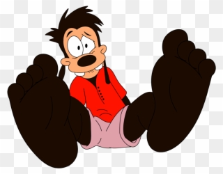 Png For Free - Goofy Movie Max Feet Clipart