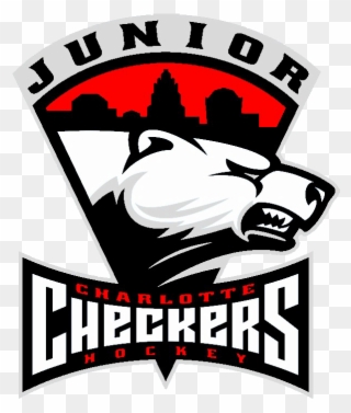 Charlotte Jr Checkers, Nc - Charlotte Checkers Logo Clipart