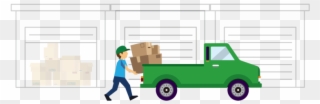 Storage Move Tapptruck Moving Services For Units - Pickup Truck Clipart