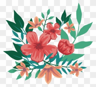 Bouquet Drawing Shading - 일러스트 꽃 Png Clipart