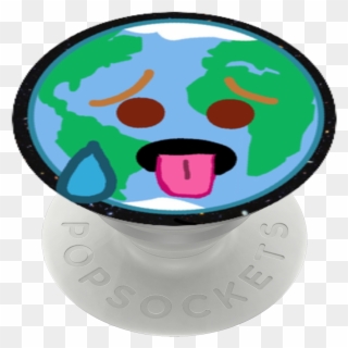 Melting/sweating Earth, Popsockets - Circle Clipart