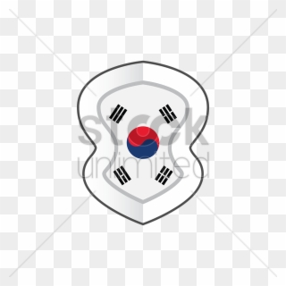 Korean Flag Drawing - South Korea Flag Clipart