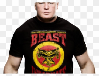 Brock Lesnar Clipart Wrestling Clipart - Beast Incarnate Brock Lesner T Shirt - Png Download