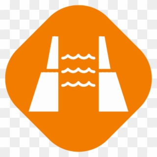 Construction Of Canals - Circle Clipart