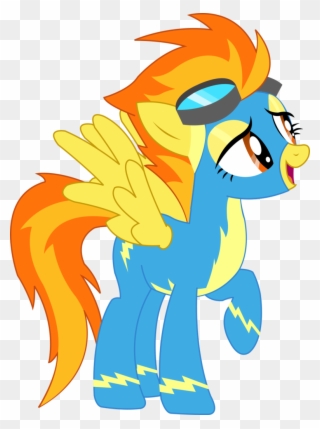 Suited Spitfire By Sketchmcreations - Little Pony Friendship Is Magic Clipart