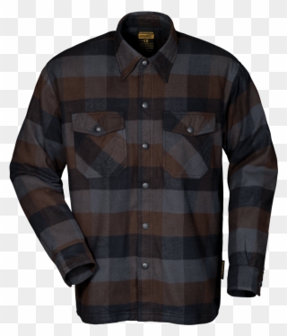 New Black / Brown / Grey - Motorcycle Shirt With Protection Clipart