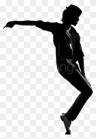 Michael Jackson Silhouette Png - Man Dancing Silhouette Clipart