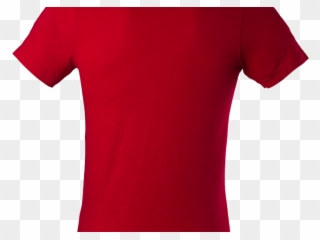 Polo Shirt Clipart Red - Active Shirt - Png Download