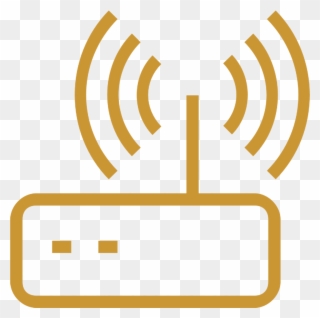 Wifi Internet Access - Radio Wave Signal Clipart
