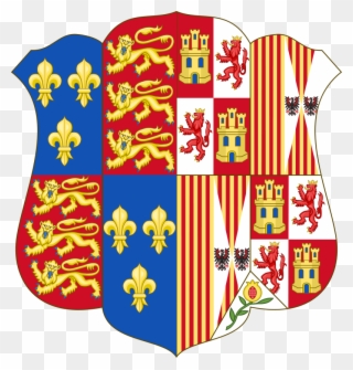 Anne De Mortimer, Countess Of Cambridge , Was The Mother - Catherine Of Aragon Coat Of Arms Clipart