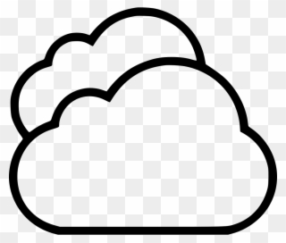 Png File Svg - Cloud Weather Icon Png Clipart