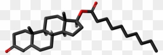 Testosterone Decanoate Molecule Skeletal - Dorothy Crowfoot Hodgkin Descubrimientos Clipart