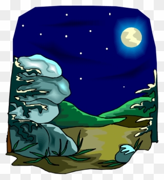 Full Moon Fun Clip Art - Illustration - Png Download