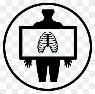 Radiology - X Ray Lung Icon Clipart