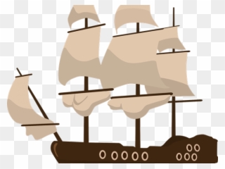 Old Sailing Ships Clipart Pirate Ship - Pirate Ship Clipart Png Transparent Png