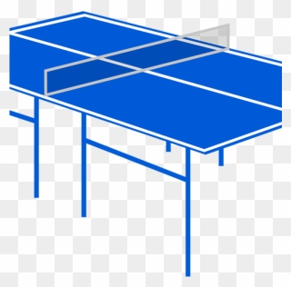 Table Clipart Vector Clip Art Free Design Clipartbarn - Draw A Table Tennis - Png Download