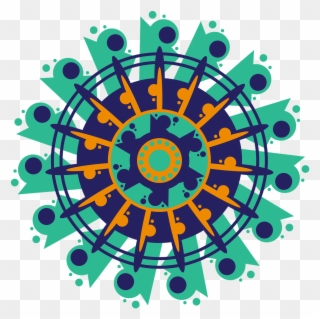 Mandala Geometric Pattern - Circle Clipart