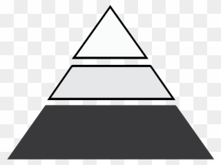 Pyramid Transparent Background - Bottom Of Pyramid Png Clipart