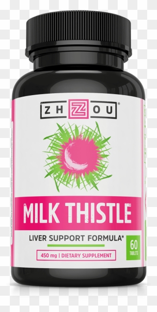 Zhou Nutrition Milk Thistle - Neuro Peak Clipart