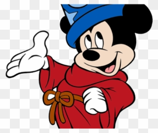 Sorcerer Clipart Fantasia - Mickey Mouse - Png Download