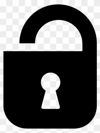 Lock Clipart Locked Up - Lock - Png Download