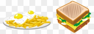 Fast Food Hamburger French Decoration Design Pattern - Alimentos Para Sustituir Antojos Clipart