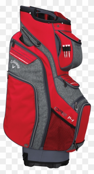 14 Cart Bag - Golf Bag Clipart