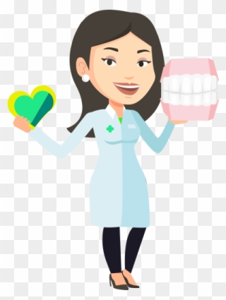 New Patients & Children Welcome - Clipart Woman Dentist - Png Download