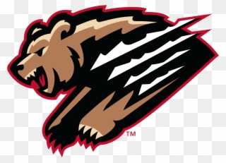 Primary Bear - Fresno Grizzlies New Logo Clipart