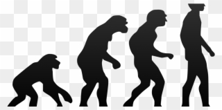 All Science Needs A Little Hashem - Evolution Of Humans Clipart