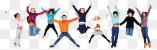 Kids Transparent Jumping - Kids Jumping God Clipart