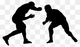Free Png Sport Wrestling Silhouette Png - Wrestling Png Clipart