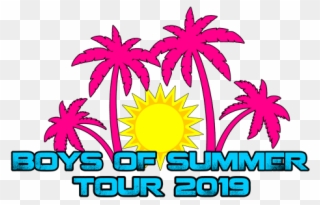 Underground Arts - Boys Of Summer Tour 2019 Clipart