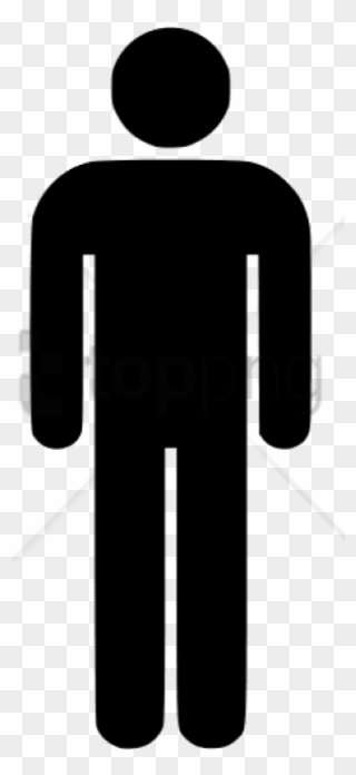 Free Png Male Symbol Png Image With Transparent Background - Man Toilet Sign Png Clipart