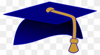 Free Png Gold Graduation Cap Png Png Image With Transparent - Blue Graduation Cap Clip Art