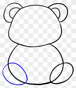 678 X 600 10 - Draw A Baby Panda Clipart