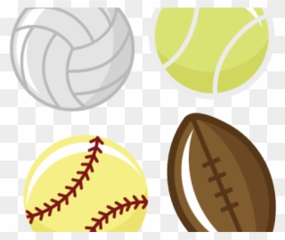 Volleyball And Tennis Ball Clipart
