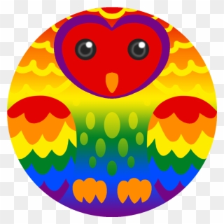 Home Of The Small Owl Made Some Pride Owls~ From Top Clipart