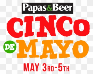 Cinco De Mayo - Logo Papa's And Beer Clipart