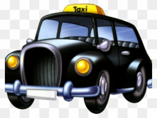 Taxi Cab Clipart Taxi Van - Black Cab Clipart - Png Download