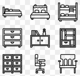 Furniture - Computer Hardware Icons Png Clipart