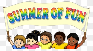 The Summer Holidays Start Here With Our Programme Of - Cartoon Clipart
