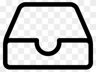 Png File Svg - Bandeja De Entrada Icono Clipart