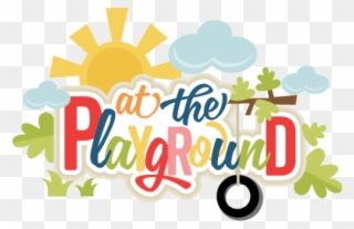 Playground Clipart Silhouette - Scrapbook Playground Clipart - Png Download