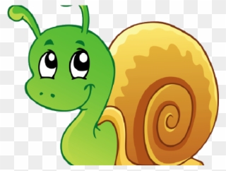 Snail Clipart Group Shell - Cartoon Image Of A Snail - Png Download