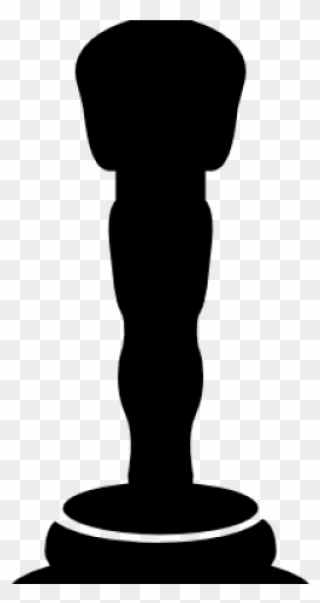 Oscar Clipart Movie Themed - Oscars Statue Silhouette - Png Download