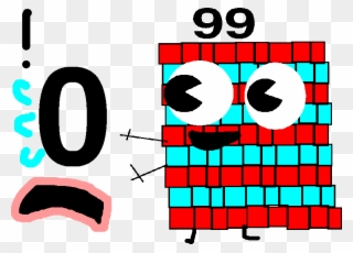 Numberblock Zero Meets Gabe Punchcar63& - Numberblocks Zero Clipart