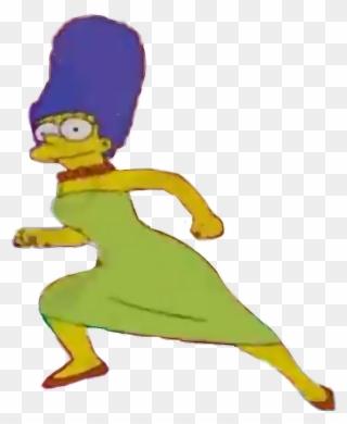 #simpsons #marge #yeet - Cartoon Clipart