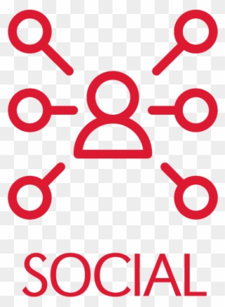 Social Wellness - Multi Channel Multi Icon Clipart