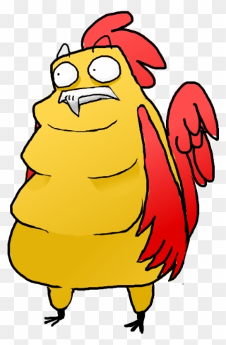 Cartoon Chicken Clip Art - Buff Chicken Cartoon - Png Download